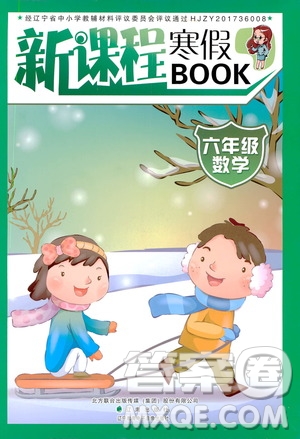 遼海出版社2020新課程寒假BOOK六年級數(shù)學(xué)答案