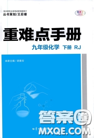 華中師范大學出版社2020年重難點手冊九年級化學下冊RJ人教版參考答案