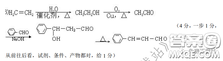 華師大一附中2020屆高三2月檢測線上理科綜合能力測試試題及答案