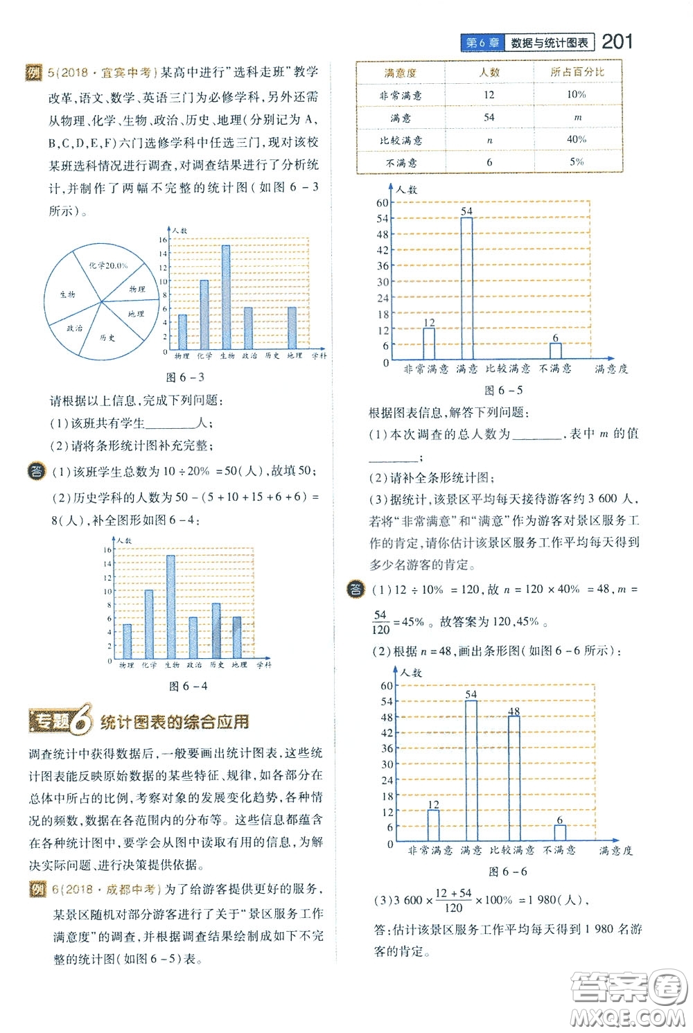 2020年王后雄初中教材完全解讀七年級下冊數學ZJSX浙教版參考答案