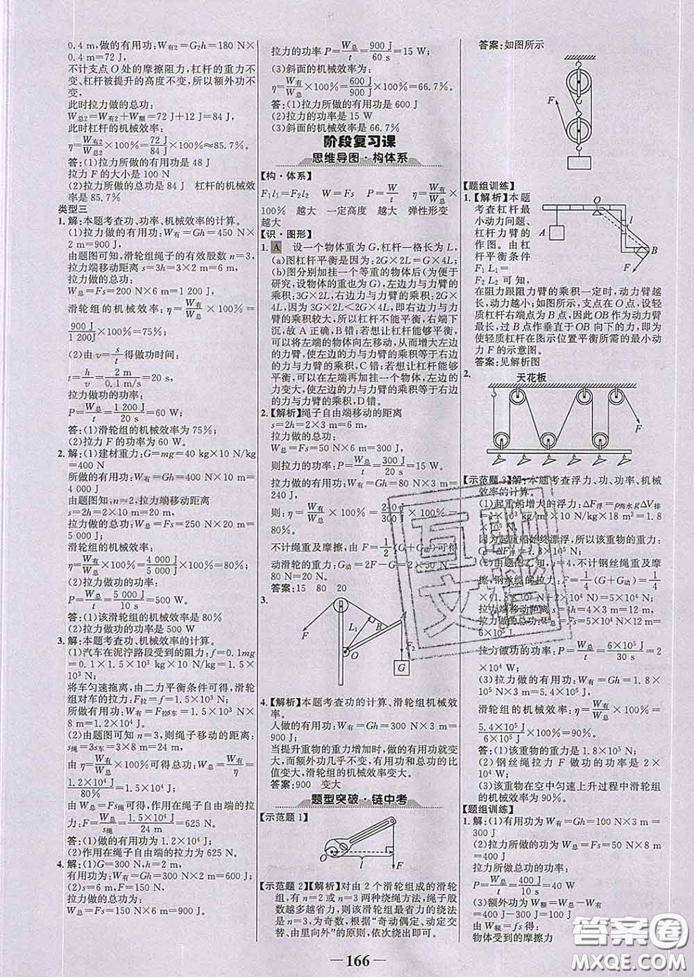 2020新版世紀(jì)金榜金榜學(xué)案八年級(jí)物理下冊滬科版答案