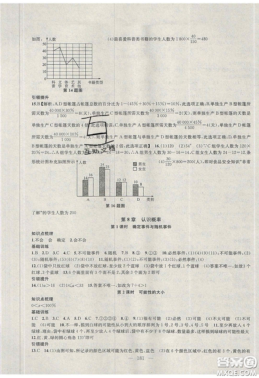 2020金鑰匙1加1課時作業(yè)加目標檢測八年級數(shù)學(xué)下冊江蘇版答案