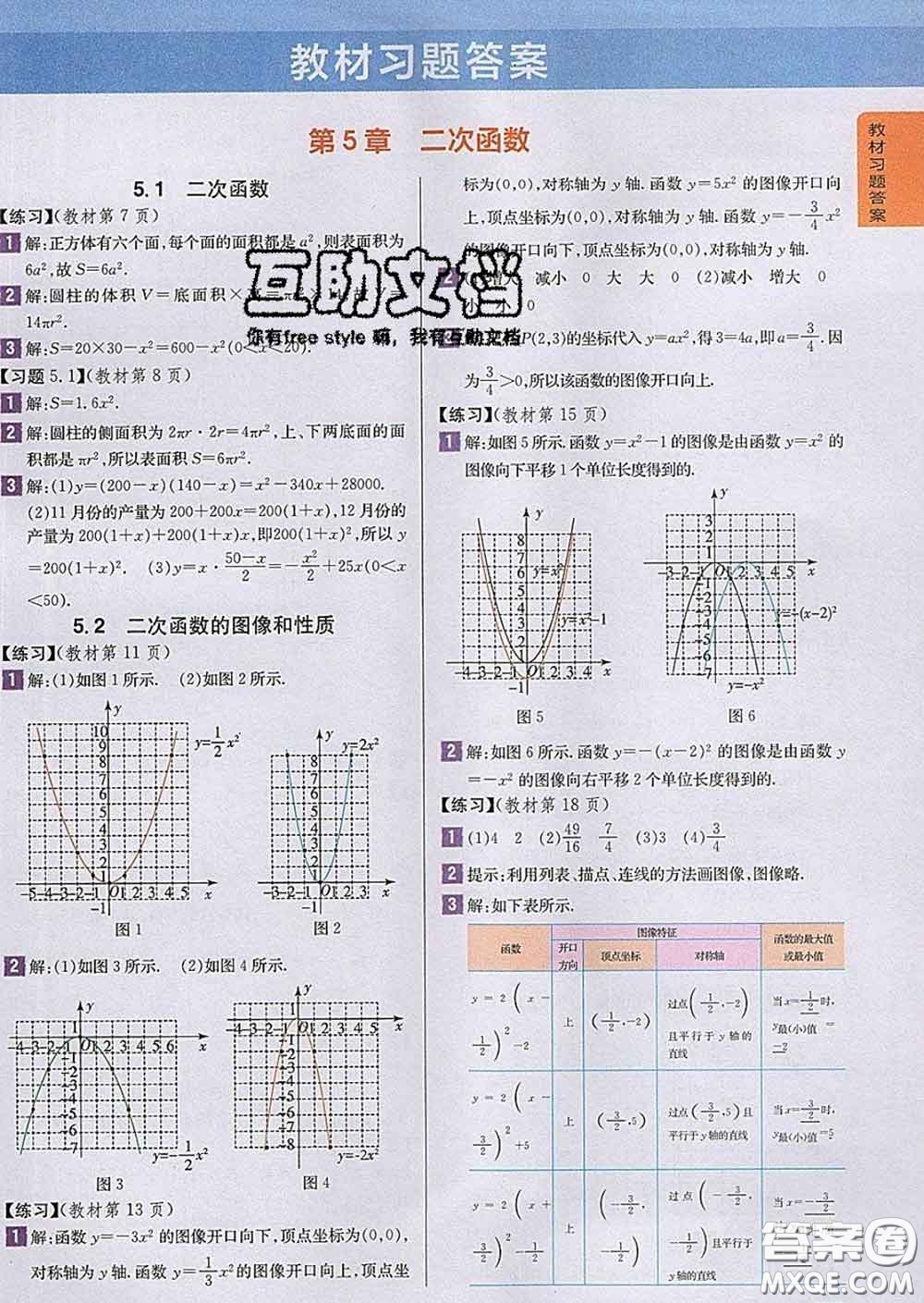 吉林人民出版社2020春尖子生學(xué)案九年級數(shù)學(xué)下冊蘇科版答案