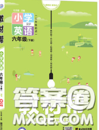 2020天星教育教材幫小學(xué)英語(yǔ)六年級(jí)下冊(cè)人教PEP版三起答案