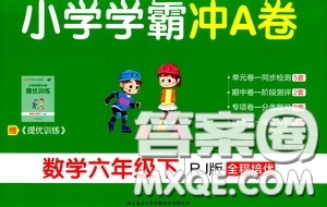 2020年小學(xué)學(xué)霸沖A卷數(shù)學(xué)六年級下冊RJ版人教版參考答案