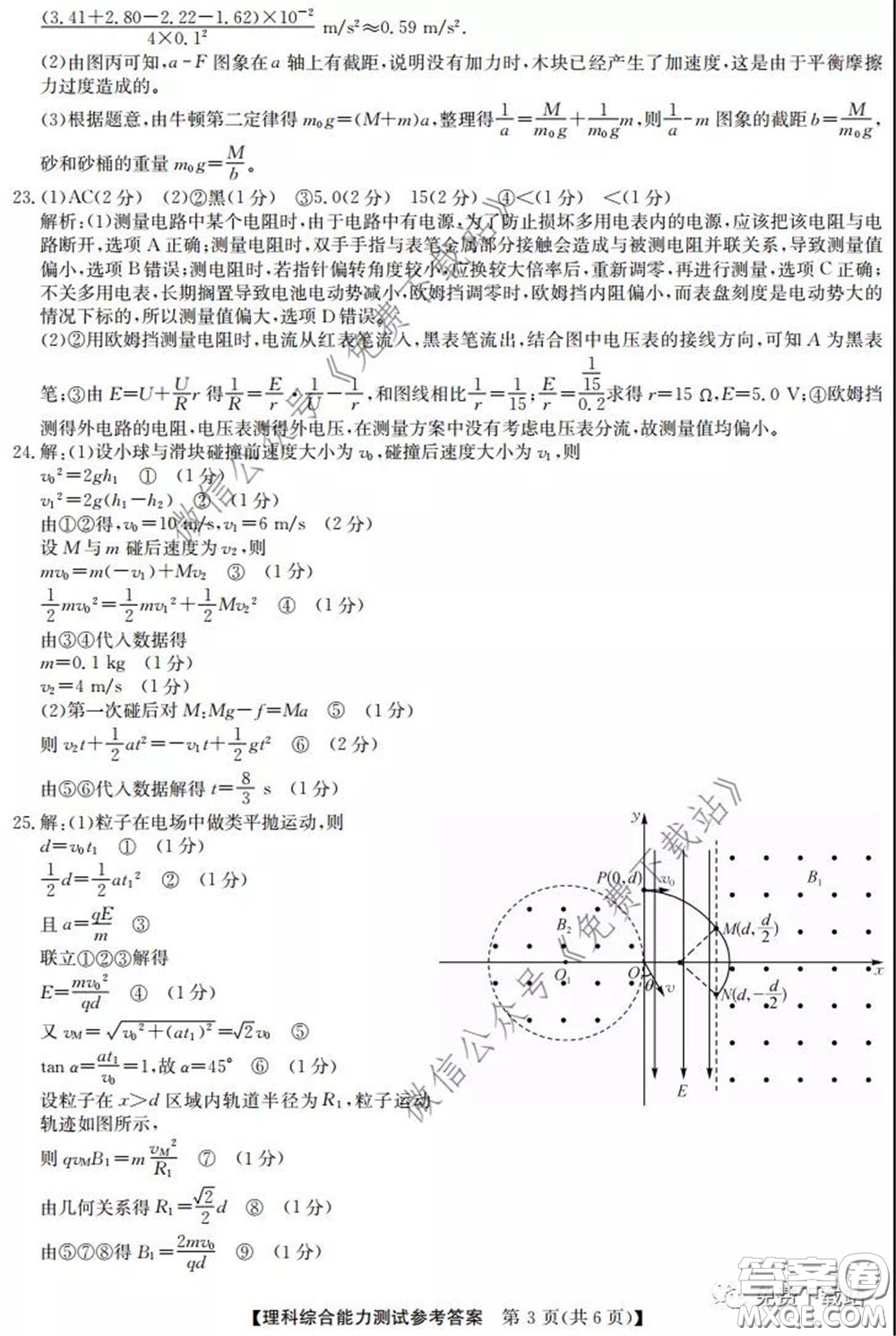 2020年安徽省江南十校綜合素質檢測理科綜合試題及答案