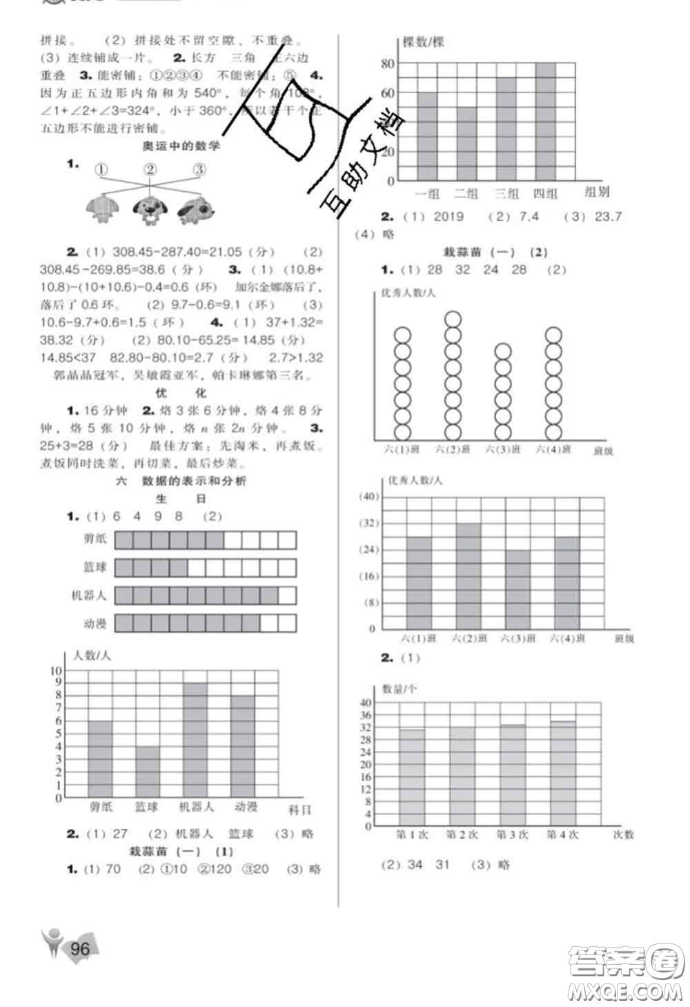 遼海出版社2020新版新課程能力培養(yǎng)四年級數(shù)學(xué)下冊北師版答案