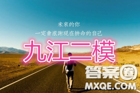 九江市2020屆第二次高考模擬統(tǒng)一考試文科數(shù)學(xué)答案