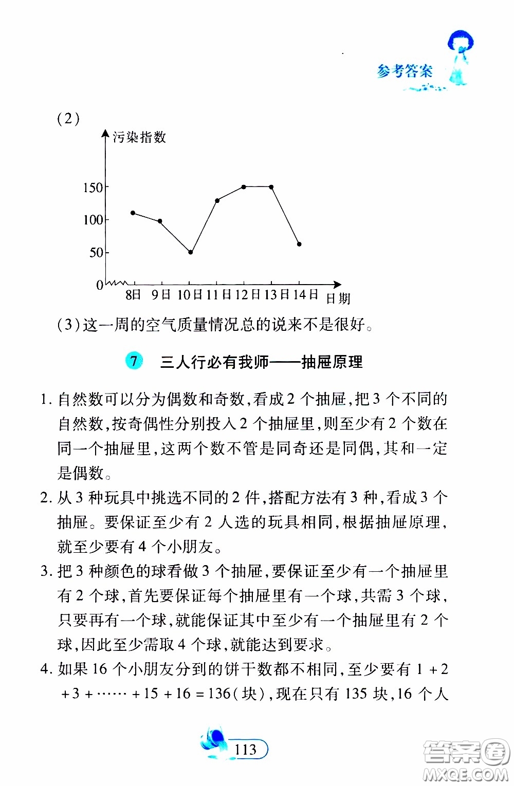 二十一世紀出版社2020年數(shù)學新思維六年級下冊參考答案