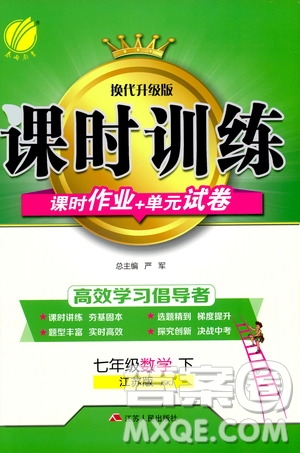 江蘇人民出版社2020年課時(shí)訓(xùn)練數(shù)學(xué)七年級(jí)下冊(cè)江蘇版參考答案