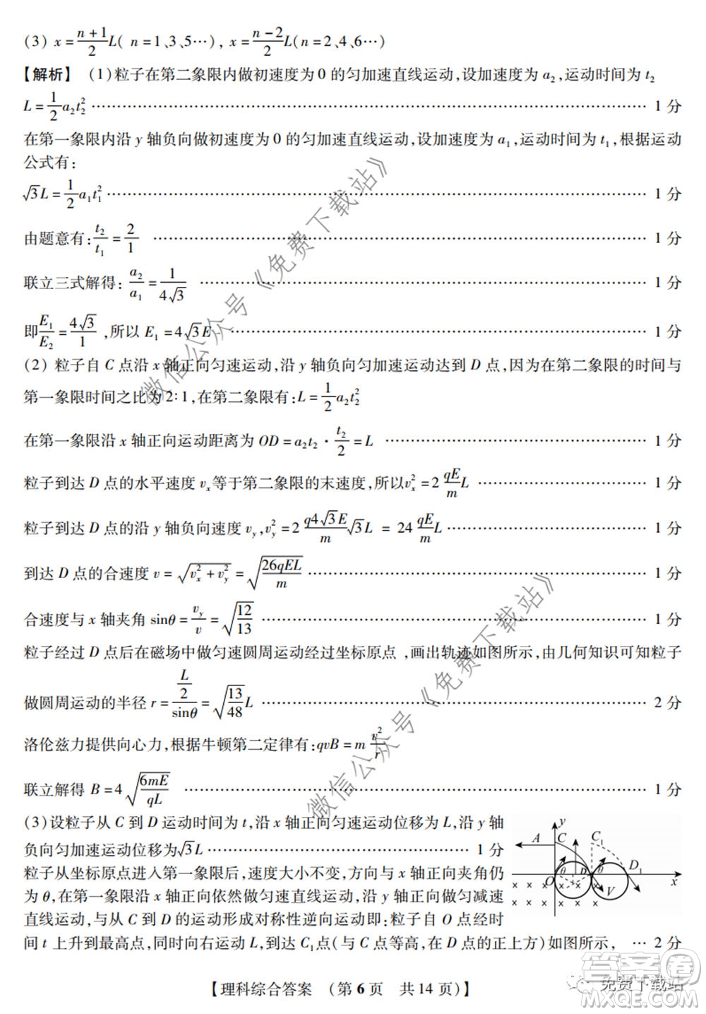 非凡吉?jiǎng)?chuàng)2020屆高三年級(jí)猜題大聯(lián)考試卷一理科綜合試題及答案