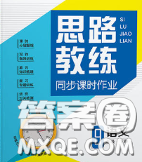 2020春思路教練同步課時(shí)作業(yè)九年級(jí)語(yǔ)文下冊(cè)人教版答案