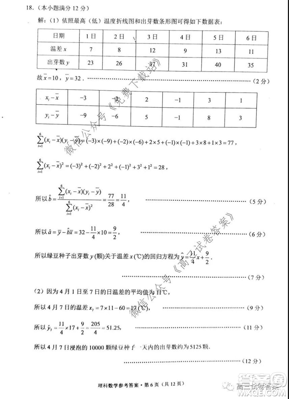 巴蜀中學(xué)2020屆高考適應(yīng)性月考卷七理科數(shù)學(xué)試題及答案