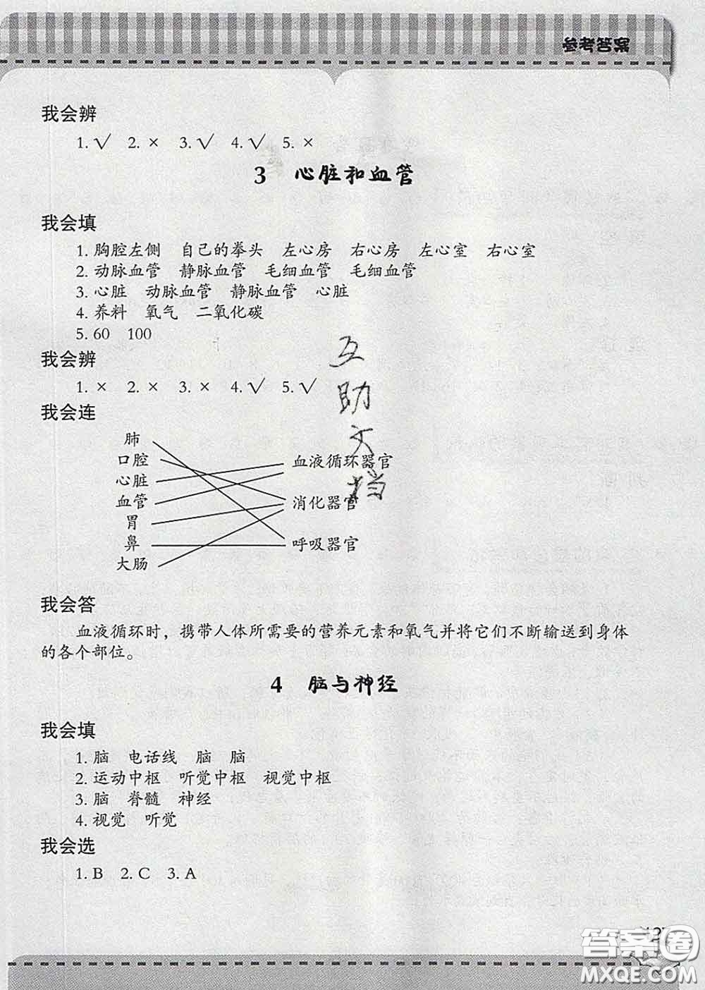 青島出版社2020春新課堂同步學(xué)習(xí)與探究五年級(jí)科學(xué)下冊(cè)答案