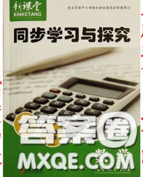 青島出版社2020春新課堂同步學(xué)習(xí)與探究九年級數(shù)學(xué)下冊答案