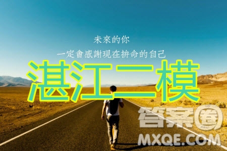 湛江市2020年普通高考測試二文科綜合試題及答案