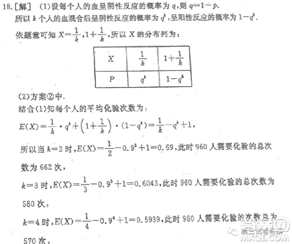 衡水中學2019-2020屆高考考前密卷一理科數學試題及答案