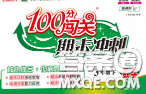 2020新版100分闖關(guān)期末沖刺三年級數(shù)學下冊人教版答案