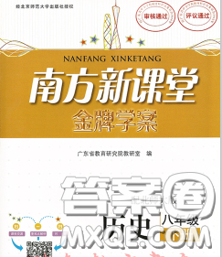 2020新版南方新課堂金牌學案八年級歷史下冊人教版答案