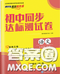 2020春課時練核心素養(yǎng)卷初中同步達標測試卷七年級語文下冊答案