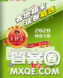 2020年王朝霞各地期末試卷精選六年級數(shù)學(xué)下冊人教版河南專版答案