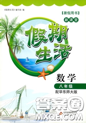 北京教育出版社2020新課堂假期生活暑假用書八年級(jí)數(shù)學(xué)華東師大版答案