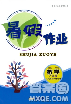 安徽人民出版社2020年暑假作業(yè)數(shù)學(xué)八年級(jí)人民教育教材適用參考答案