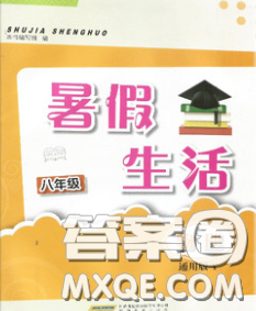 安徽教育出版社2020年暑假生活八年級物理通用版Y答案