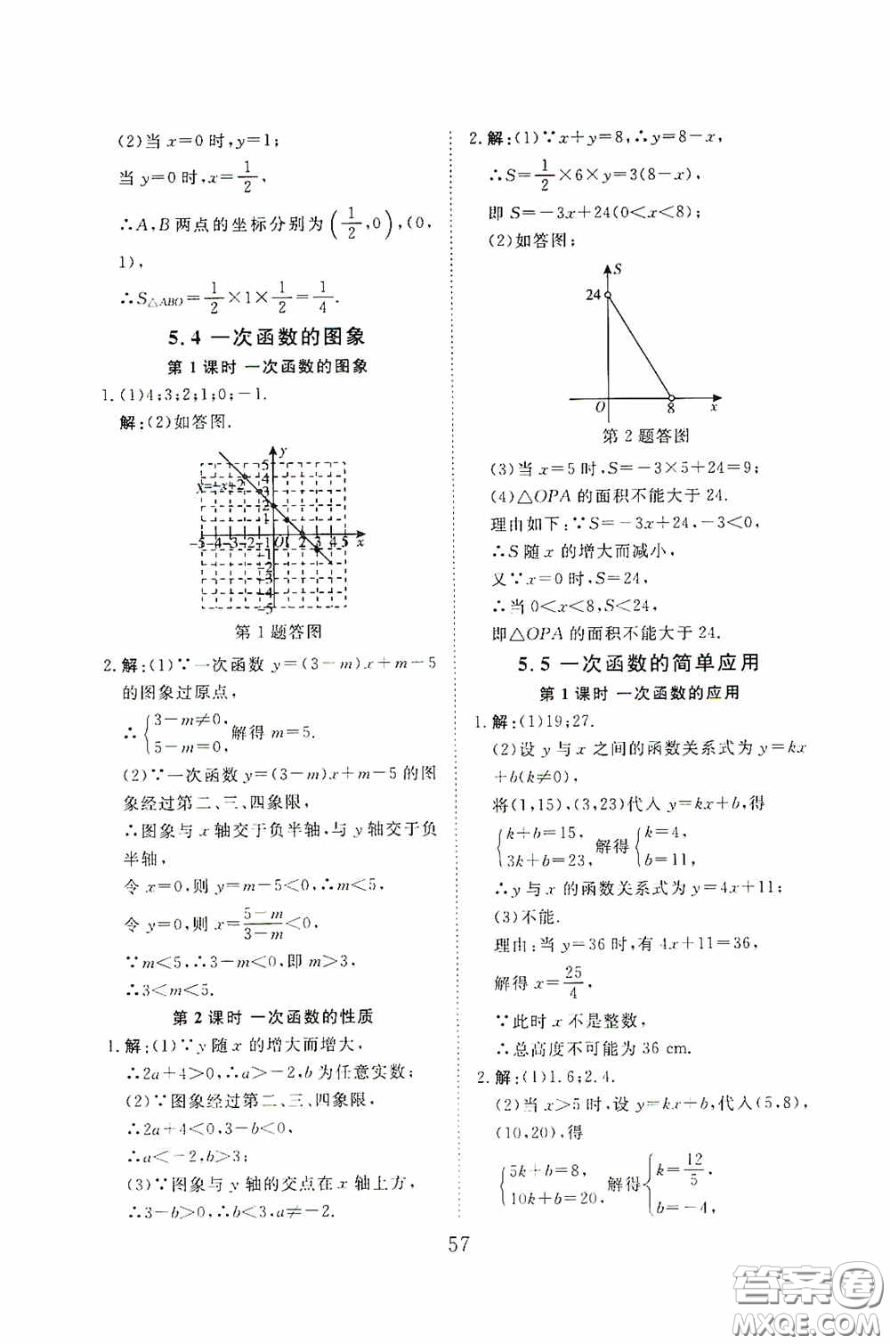 2020全效學(xué)習(xí)課時(shí)提優(yōu)八年級(jí)數(shù)學(xué)上冊(cè)浙教版答案