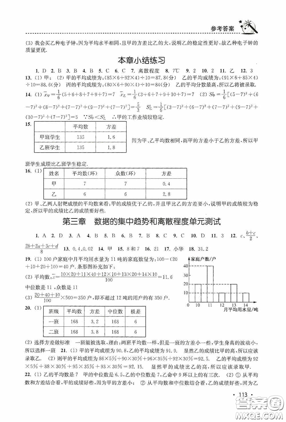 東南大學(xué)出版社2020名師點(diǎn)撥課時(shí)作業(yè)本九年級數(shù)學(xué)上冊江蘇版答案