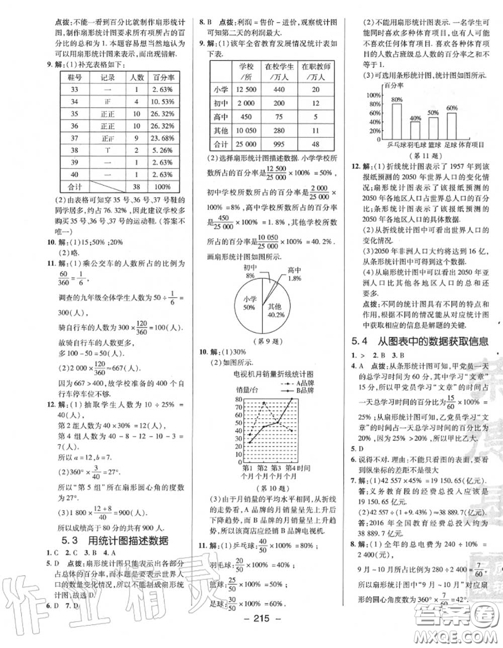 榮德基2020秋新版綜合應(yīng)用創(chuàng)新題典中點(diǎn)七年級數(shù)學(xué)上冊滬科版答案