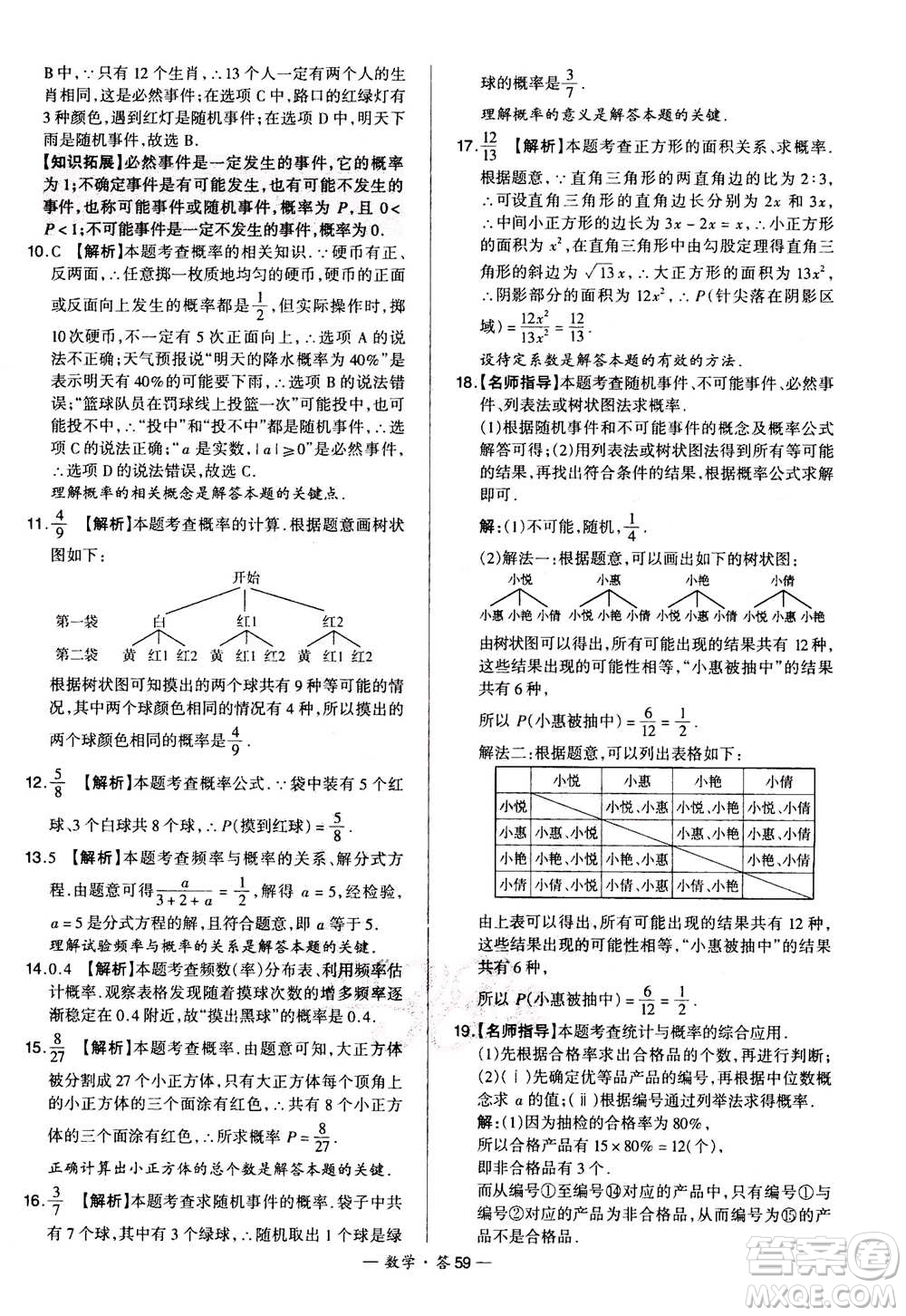 2021中考復習使用天利38套全國各省市中考真題?？蓟A題數(shù)學參考答案