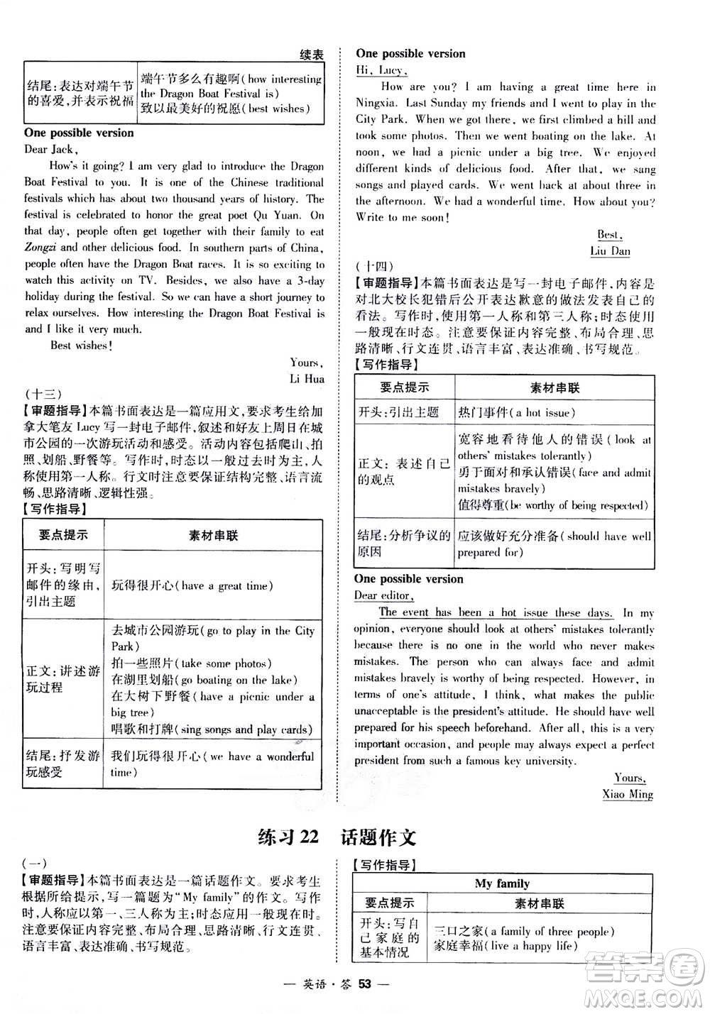 2021中考復(fù)習(xí)使用天利38套全國各省市中考真題?？蓟A(chǔ)題英語參考答案