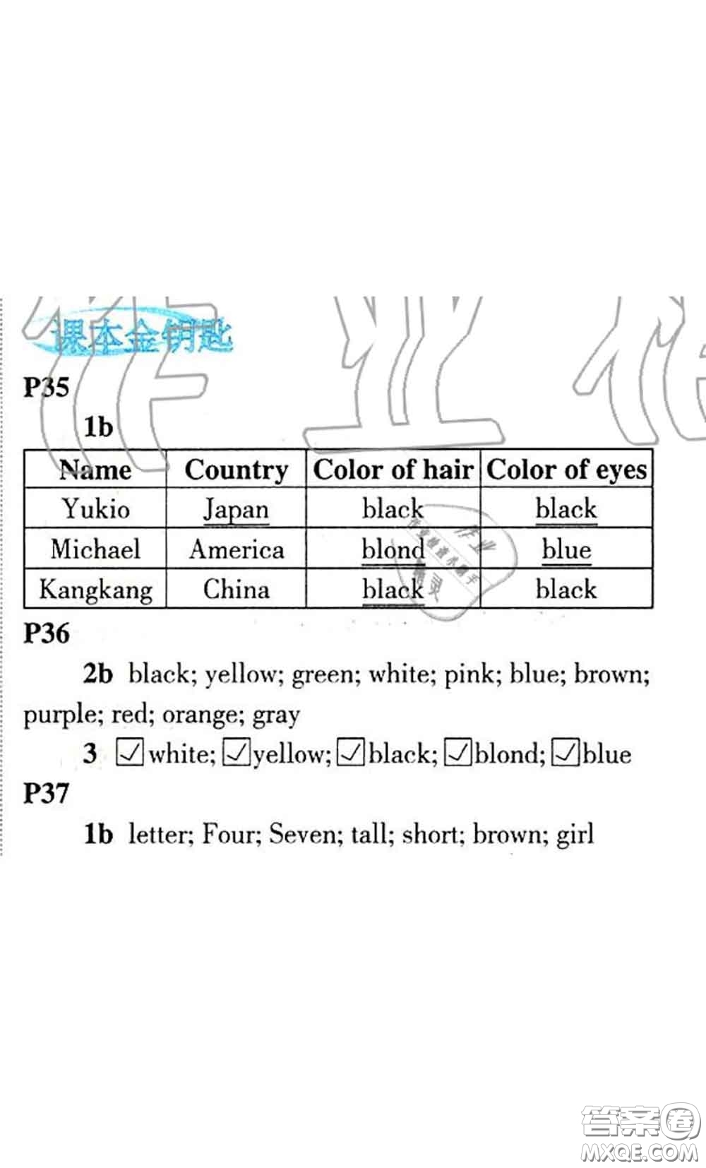 科學(xué)普及出版社2020年課本教材七年級(jí)英語仁愛版參考答案