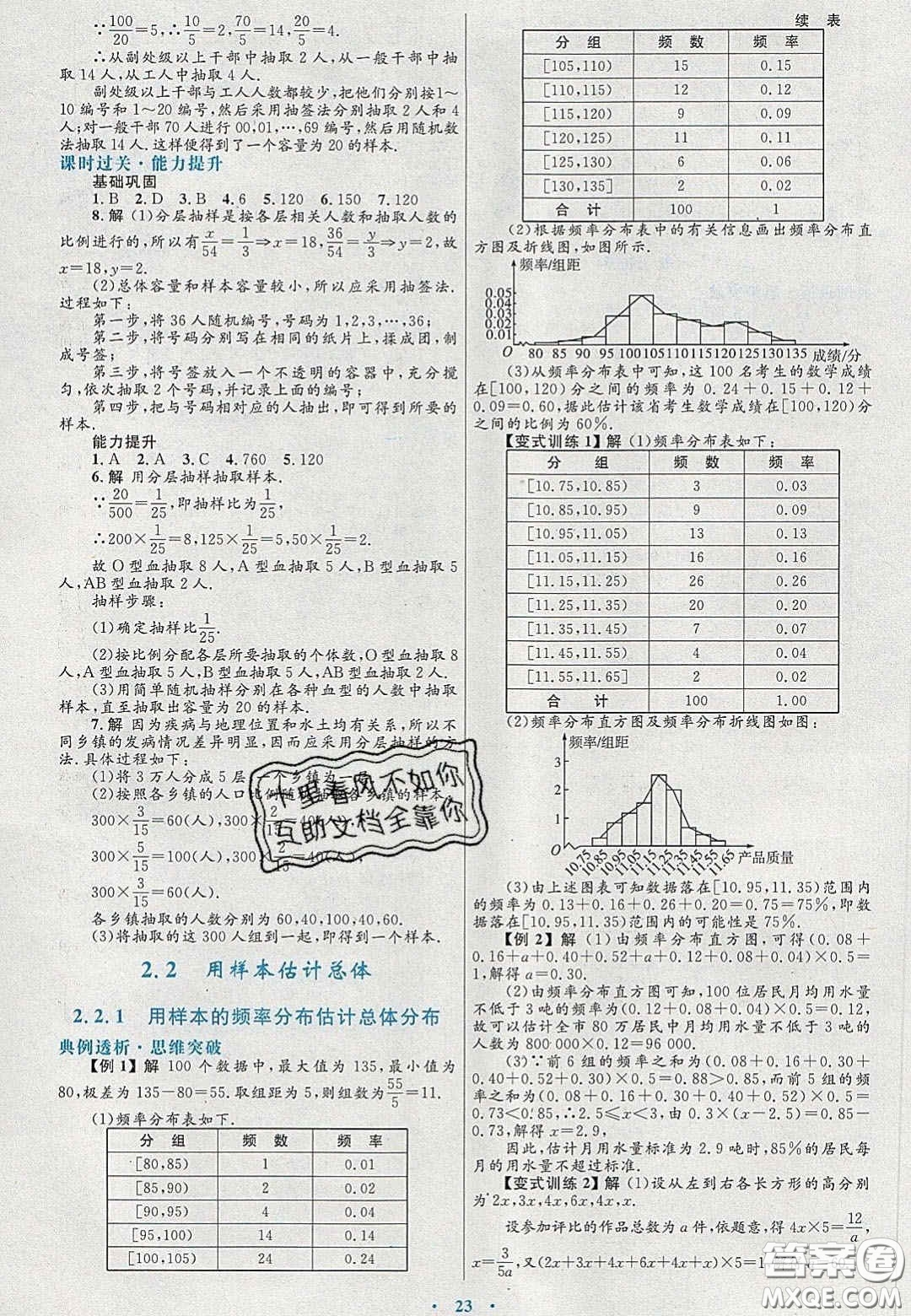 2021高中同步測控優(yōu)化設(shè)計數(shù)學(xué)必修3人教A版福建專版答案