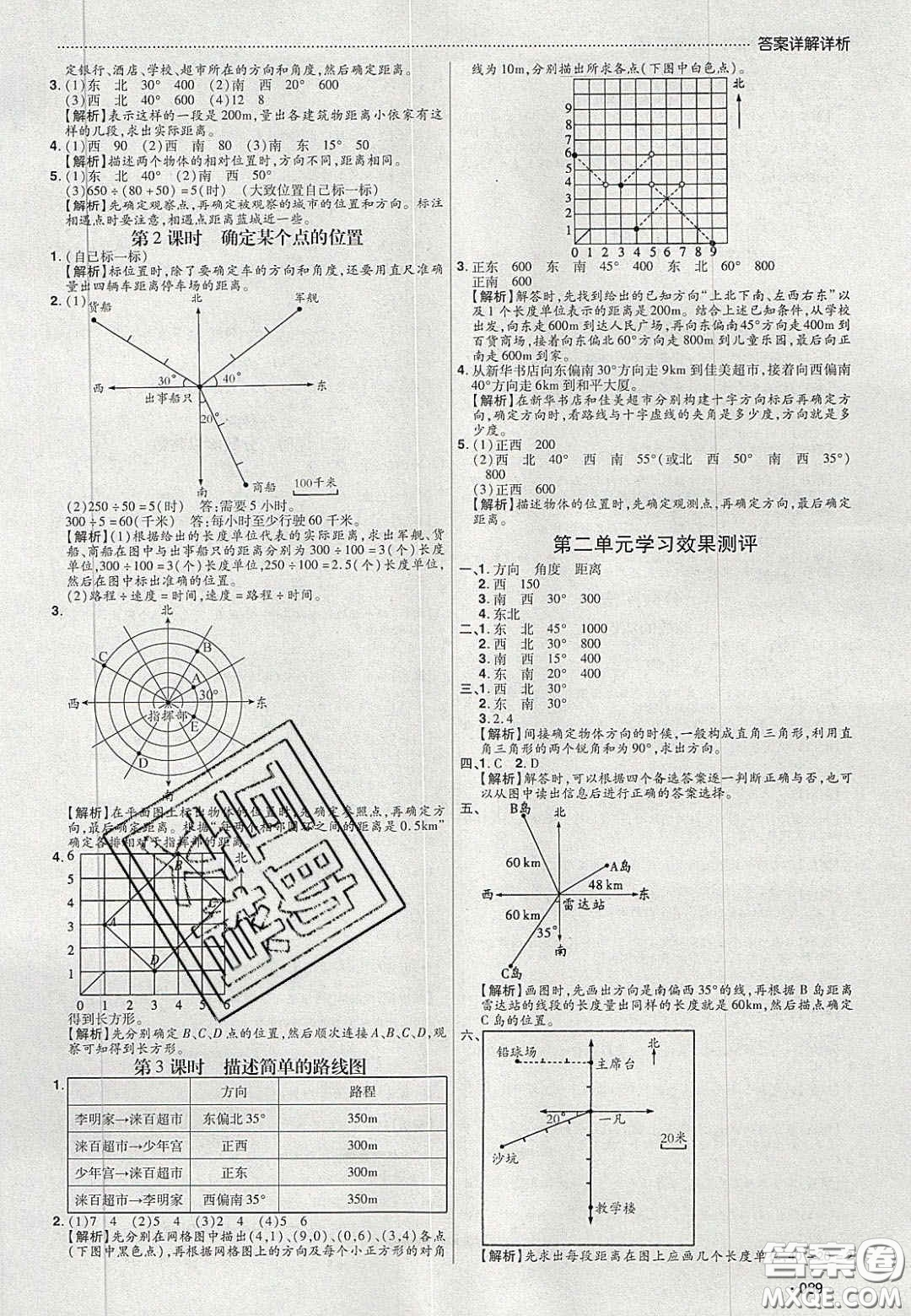 2020學習委員小學數(shù)學六年級上冊人教版答案