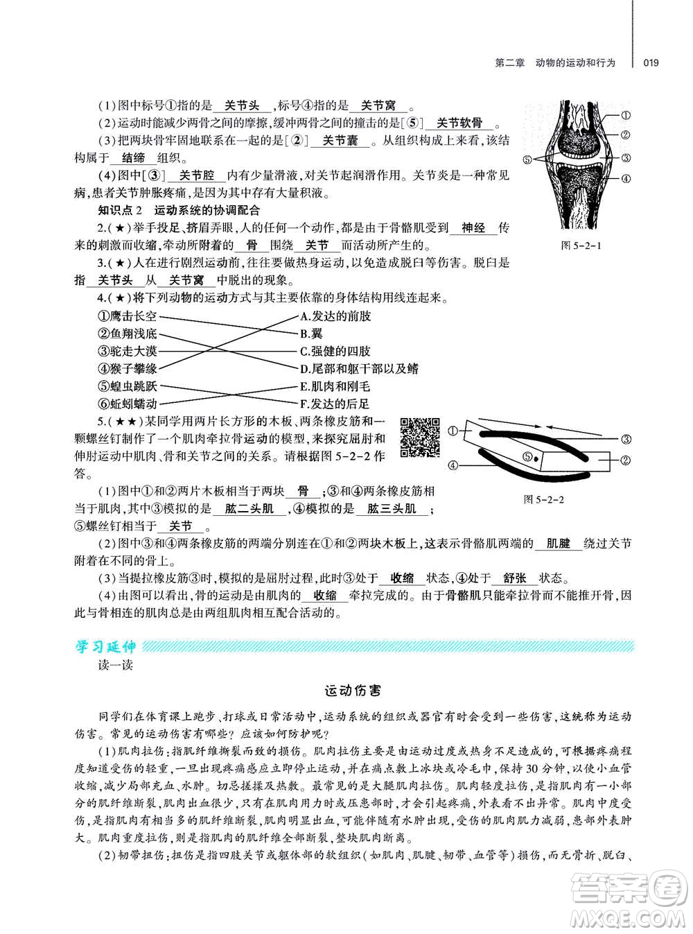 大象出版社2020年基礎(chǔ)訓(xùn)練八年級(jí)上冊(cè)生物學(xué)人教版答案