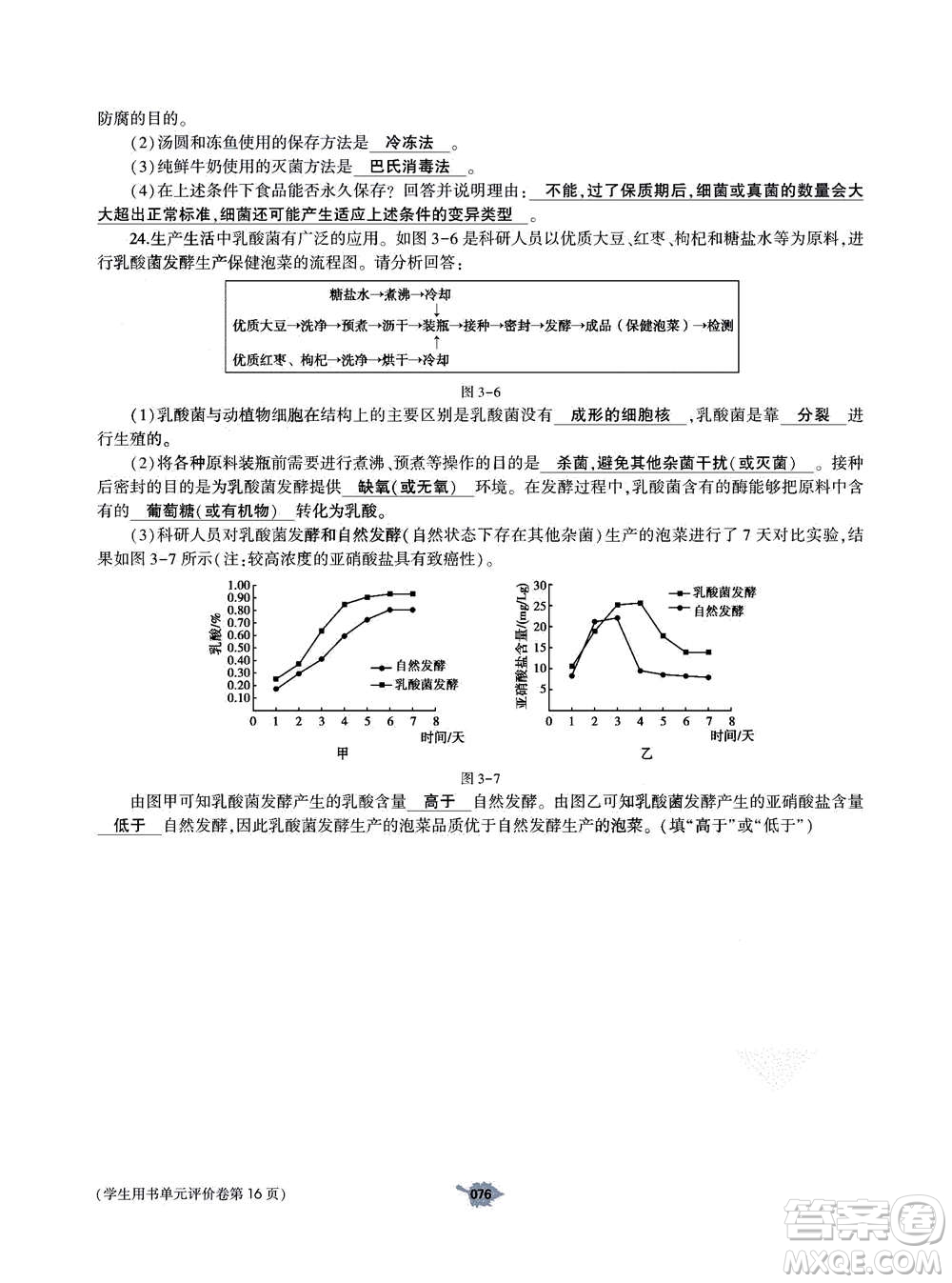 大象出版社2020年基礎(chǔ)訓(xùn)練八年級(jí)上冊(cè)生物學(xué)人教版答案