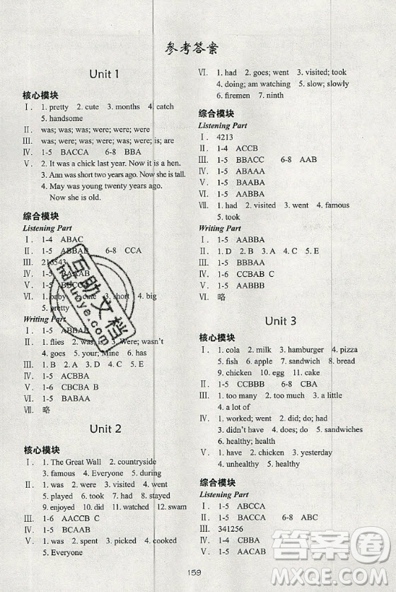 2020秋深圳市小學(xué)英語課堂跟蹤六年級上冊滬教牛津版答案