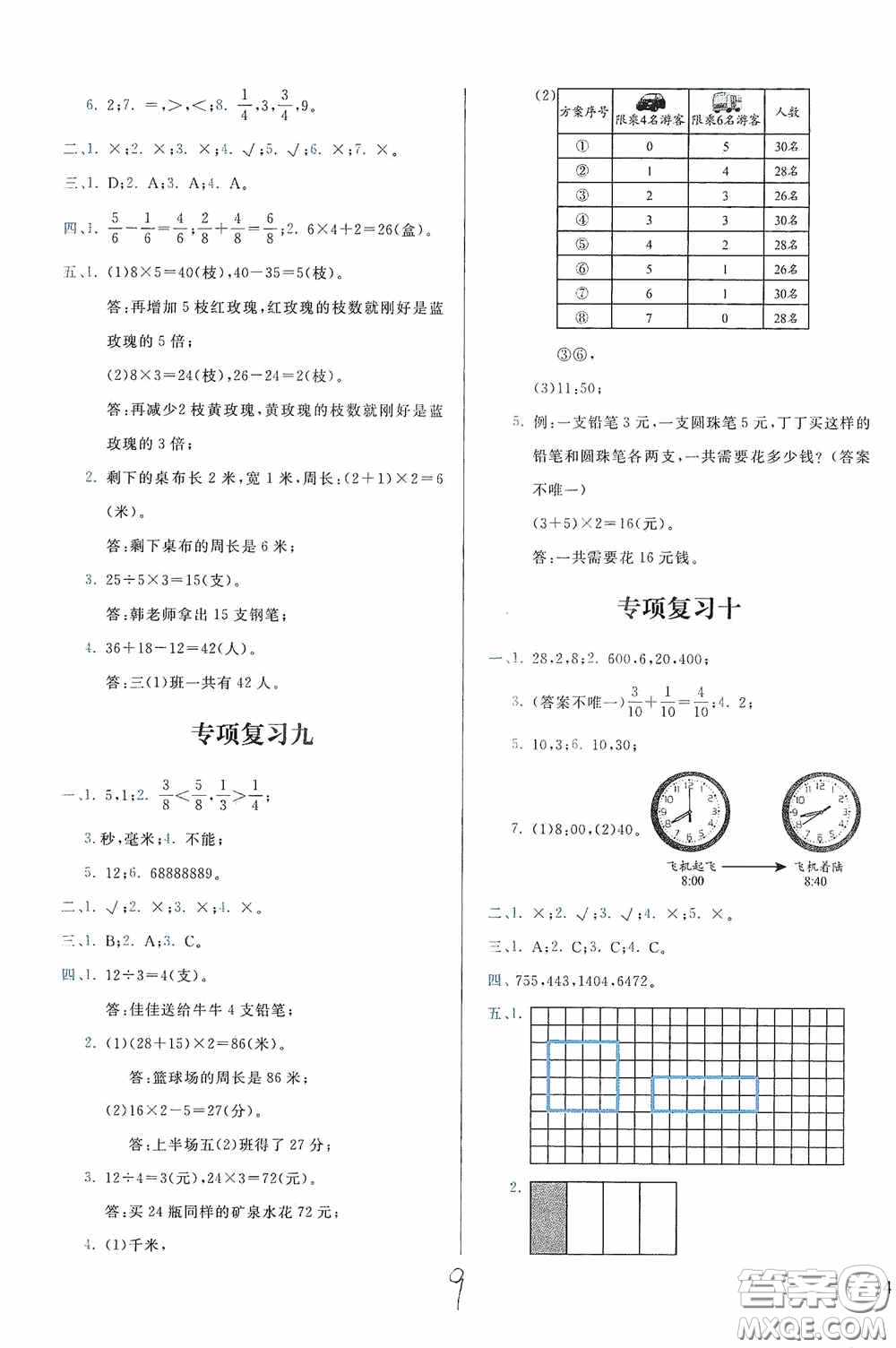 2020學(xué)而思基本功全優(yōu)試卷小學(xué)數(shù)學(xué)六年級上冊答案