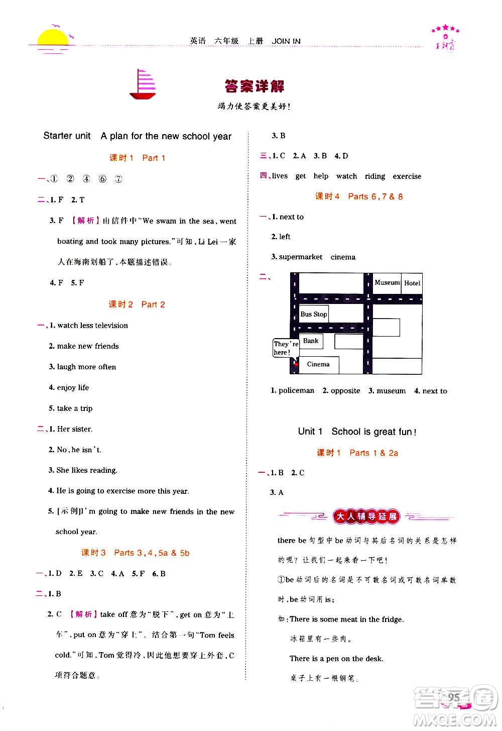 2020秋王朝霞德才兼?zhèn)渥鳂I(yè)創(chuàng)新設(shè)計(jì)英語(yǔ)六年級(jí)上冊(cè)劍橋版答案