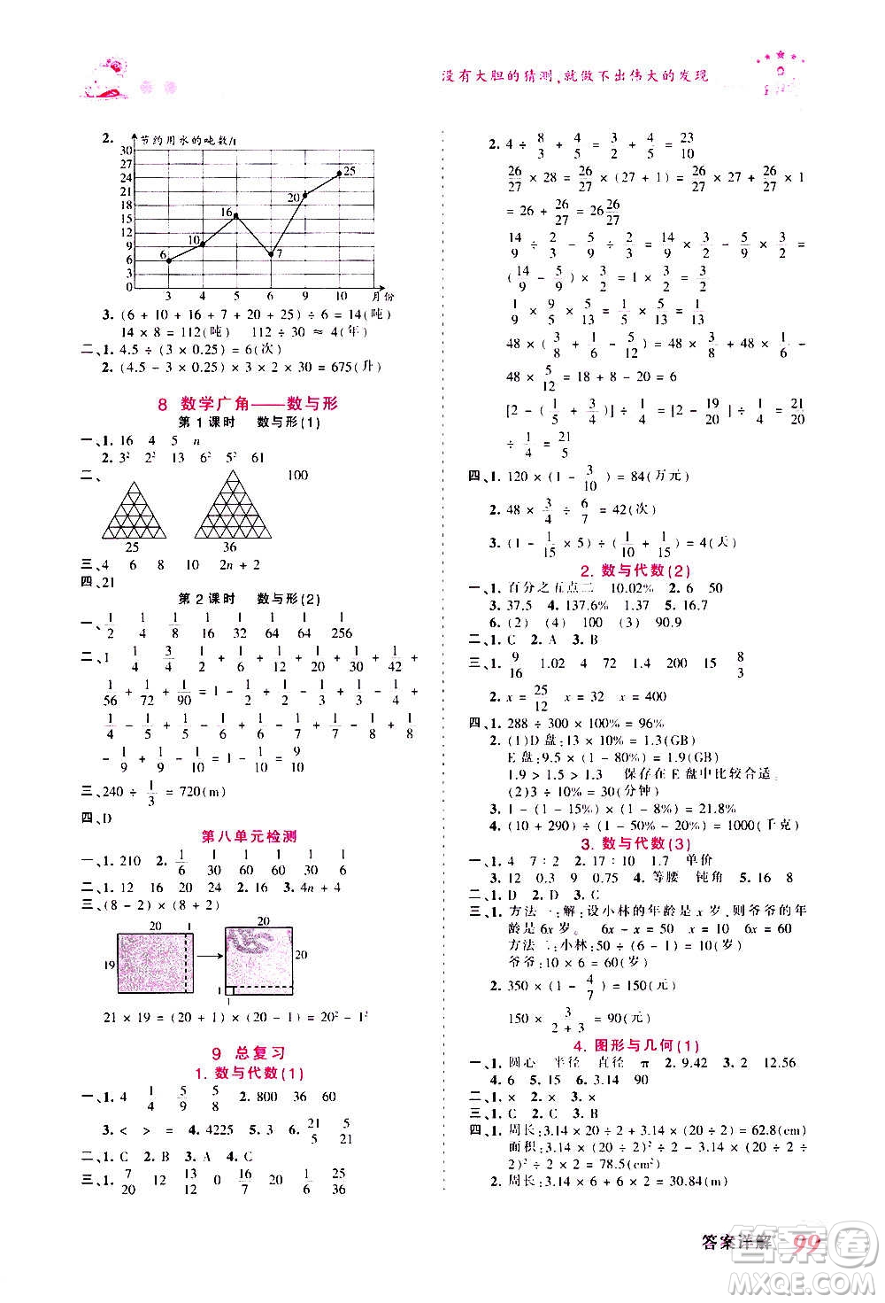 2020秋王朝霞創(chuàng)維新課堂同步優(yōu)化訓(xùn)練數(shù)學(xué)六年級上冊RJ人教版答案