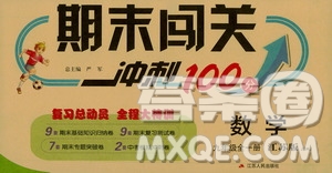 江蘇人民出版社2020年期末闖關(guān)沖刺100分?jǐn)?shù)學(xué)九年級全一冊江蘇版答案