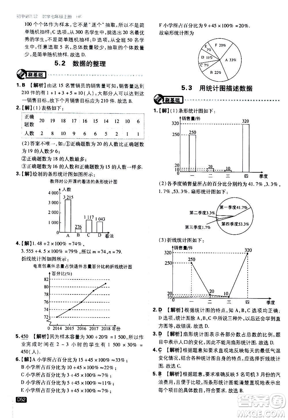 ?開明出版社2021版初中必刷題物理七年級(jí)上冊(cè)HK滬科版答案