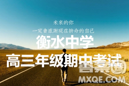 2020年衡水中學(xué)高三年級(jí)期中考試英語(yǔ)試卷及答案