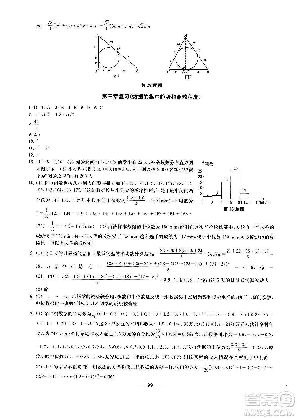 2020版金鑰匙沖刺名校大試卷九年級上冊數(shù)學國標江蘇版答案