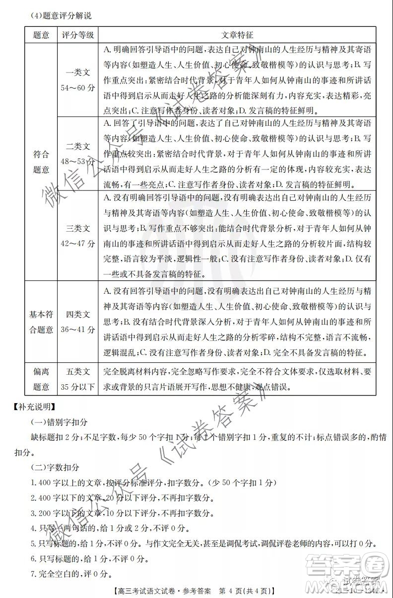 2021屆湖南金太陽(yáng)高三12月聯(lián)考116C語(yǔ)文答案