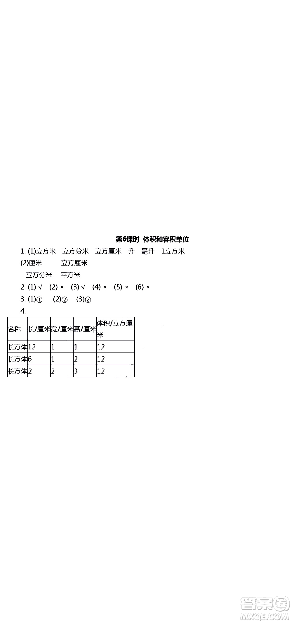 江蘇人民出版社2020伴你學數(shù)學六年級上冊蘇教版答案