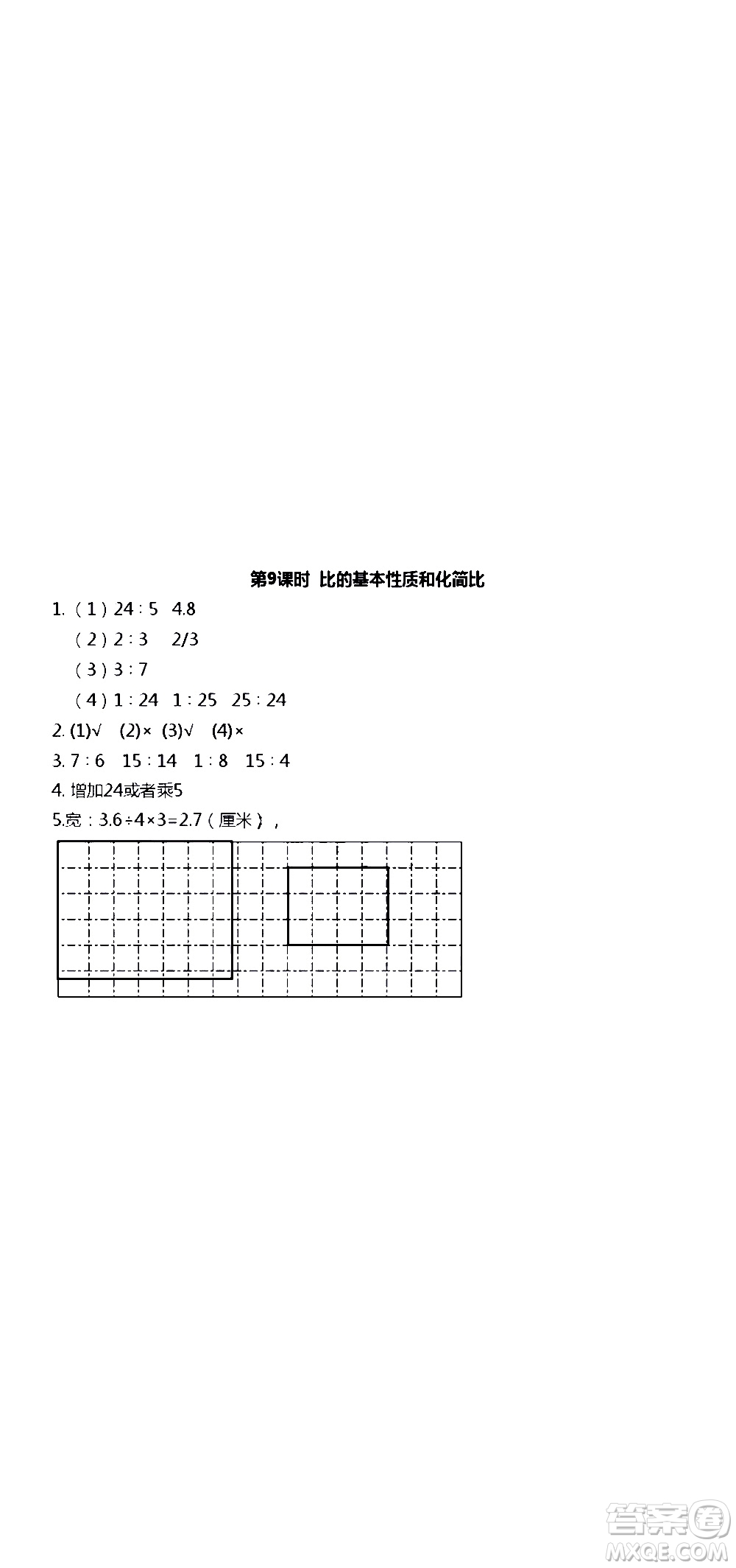 江蘇人民出版社2020伴你學數(shù)學六年級上冊蘇教版答案