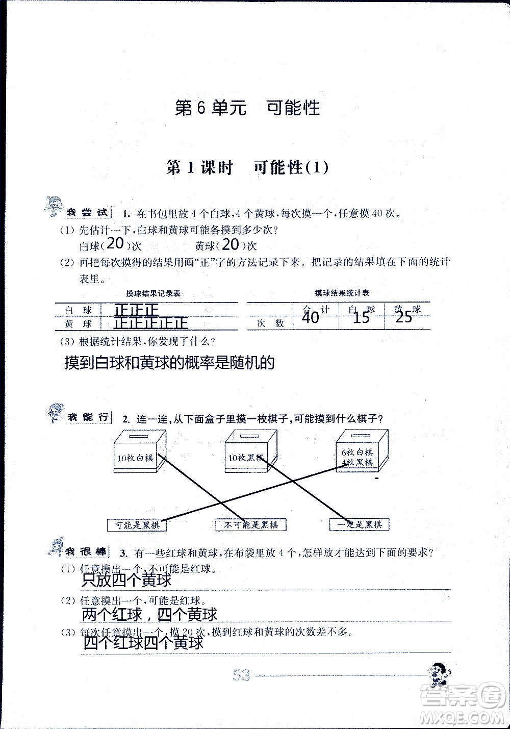 江蘇人民出版社2020伴你學(xué)數(shù)學(xué)四年級上冊蘇教版答案